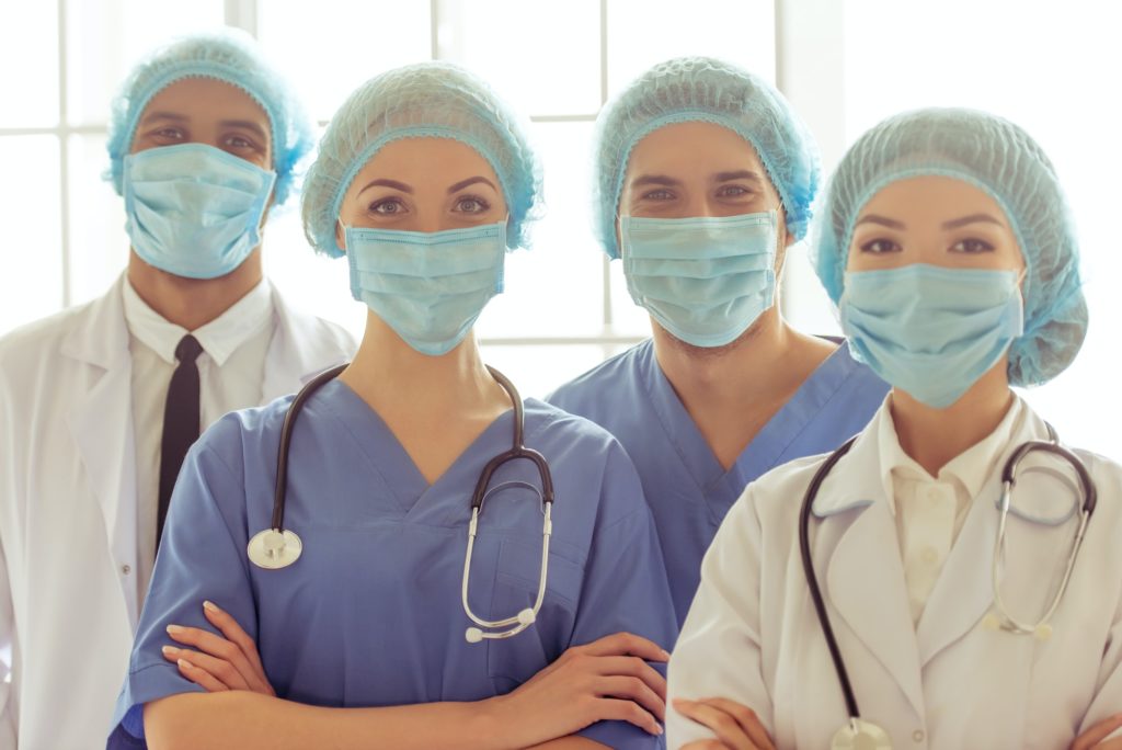 Group of medical doctors